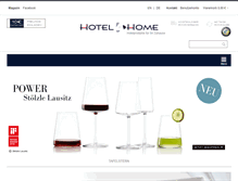 Tablet Screenshot of hotel4home.com